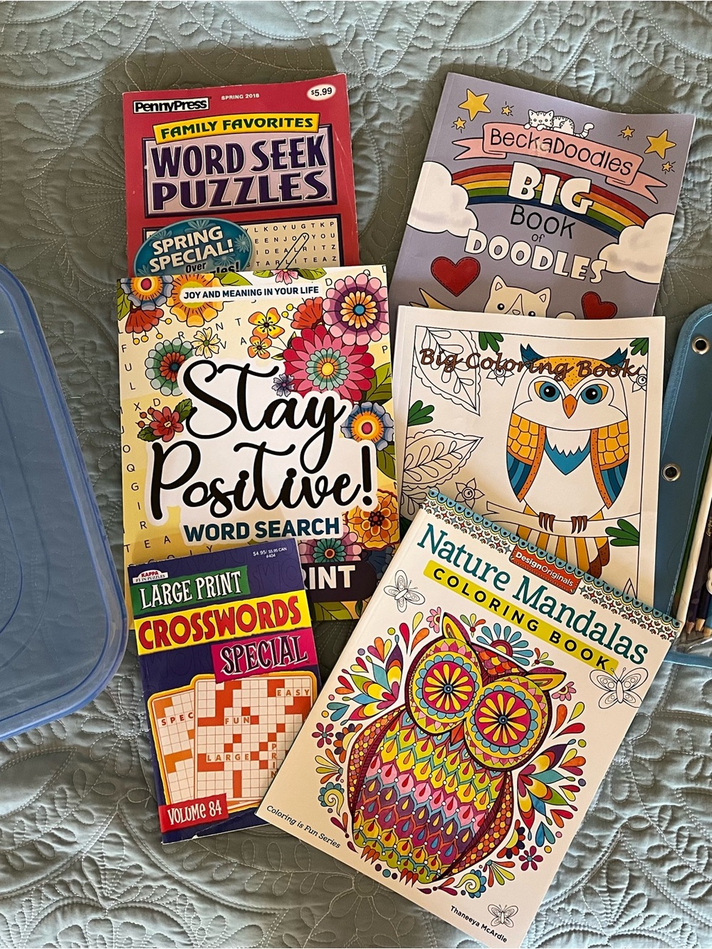 Stay Positive! Word Search Puzzle Book - Multicolor and more.